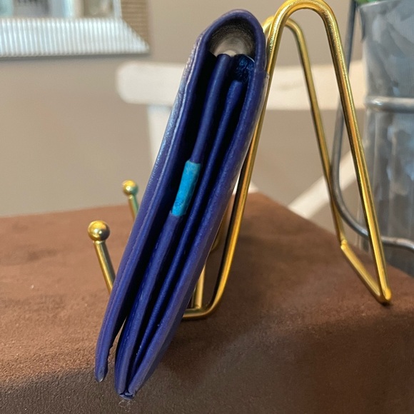 *YSL* colorblock leather bifold long wallet - Picture 2 of 15